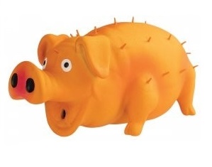 Latexové ježaté prase chrochtající 21cm